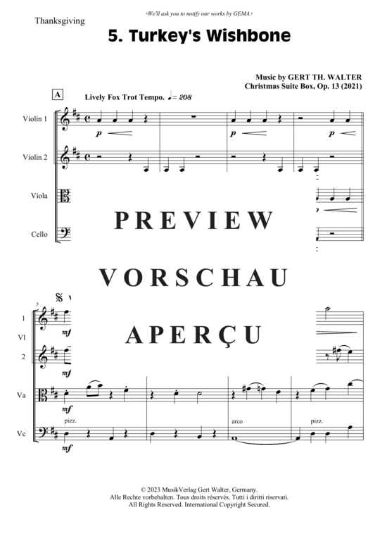 gallery: Turkey´s Wishbone , , (Streicher Quartett)