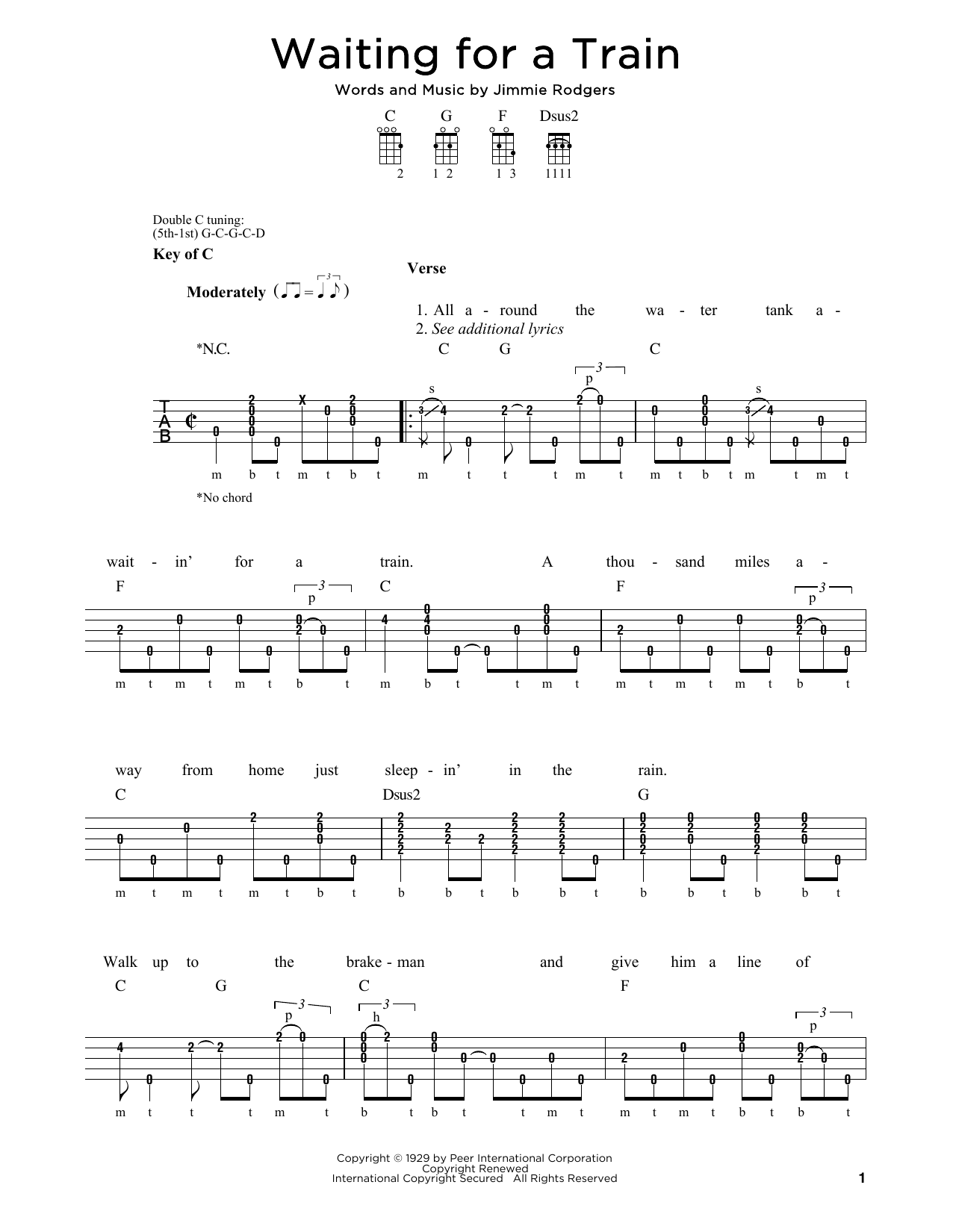 Produktgalerie: Seite 1 von 1 Waiting For A Train, Michael J. Miles, Banjo