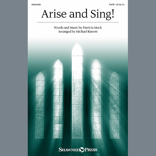 cover: Arise And Sing (arr. Michael Barrett), Patricia Mock