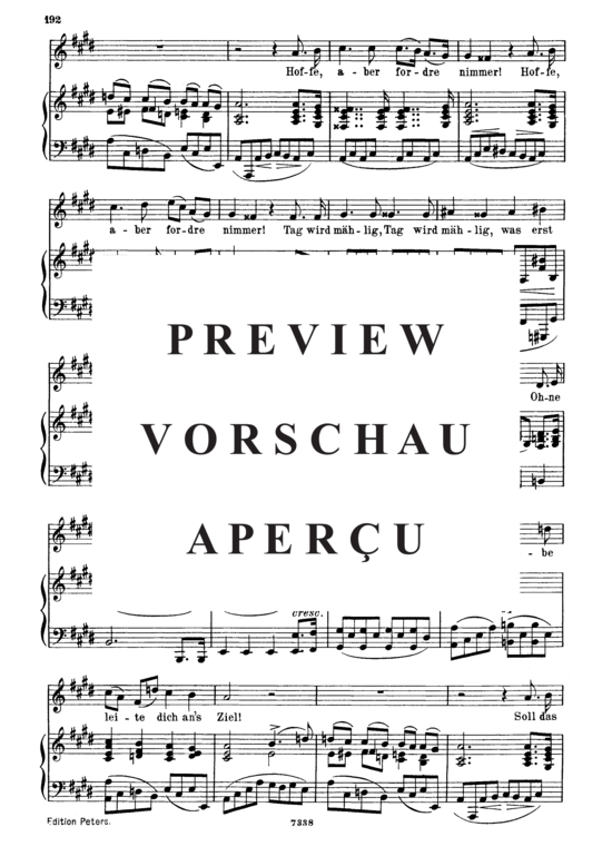 Product gallery: Page 4 of 5 Glaube, Hoffnung und Liebe D.939, , Medium Voice and Piano
