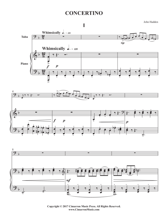 Product picture to: Concertino John Hadden