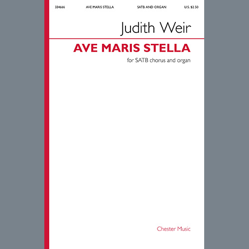 cover: Ave Maris Stella, Judith Weir