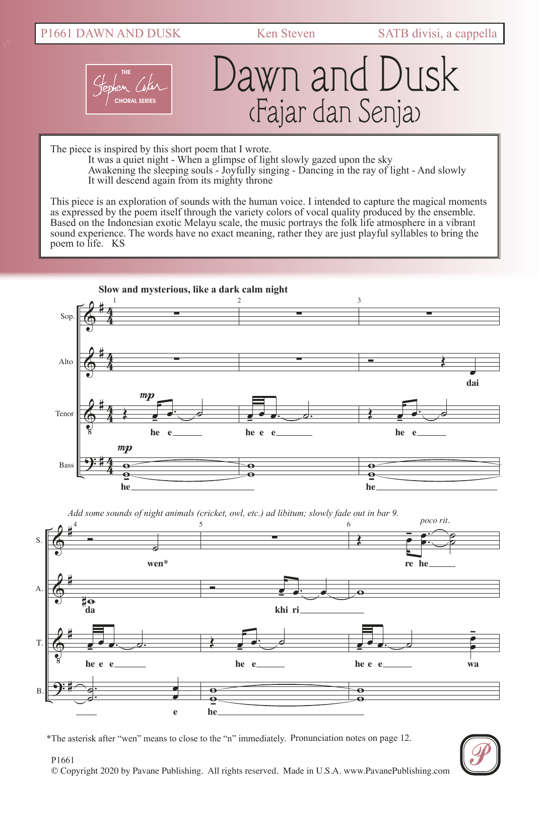 Product gallery: Page 1 of 1 Dawn and Dusk (Fajar dan Senja), Ken Steven