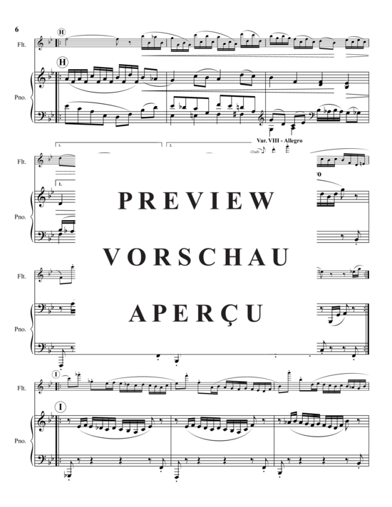 Product gallery: Page 7 of 15 Variationen auf Händel-Themen , , (flute + piano)