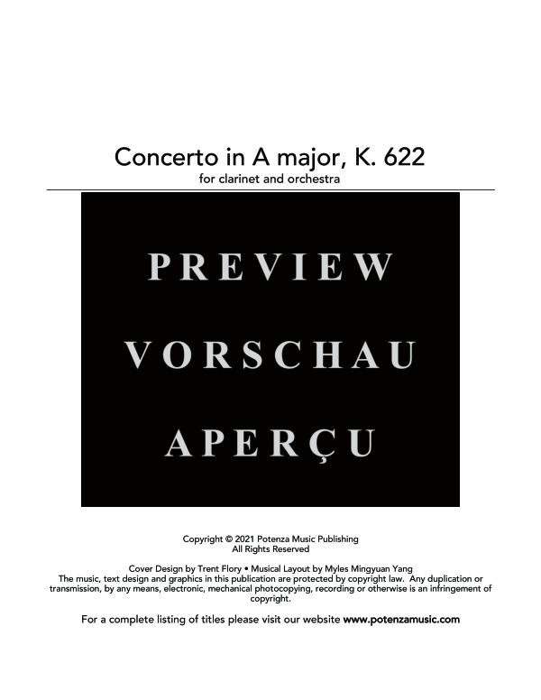 gallery: Concerto in A Major, K. 622, , (Fagott und Klavier)