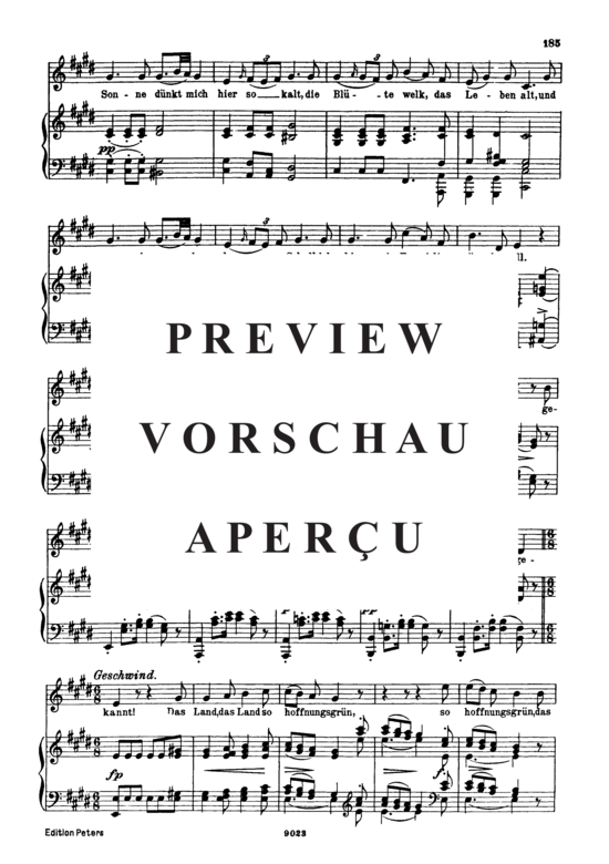 gallery: Der Wanderer D.493 , , (Gesang hoch + Klavier)