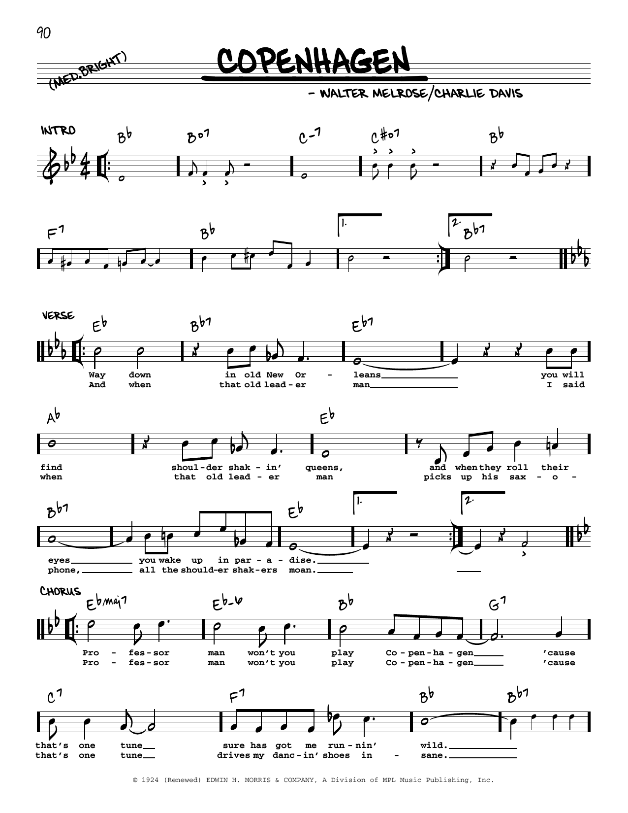 Product picture to: Copenhagen (arr. Robert Rawlins)