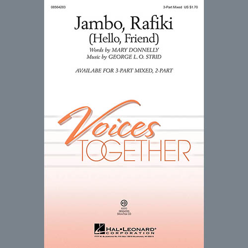 cover: Jambo, Rafiki (Hello, Friend), Mary Donnelly