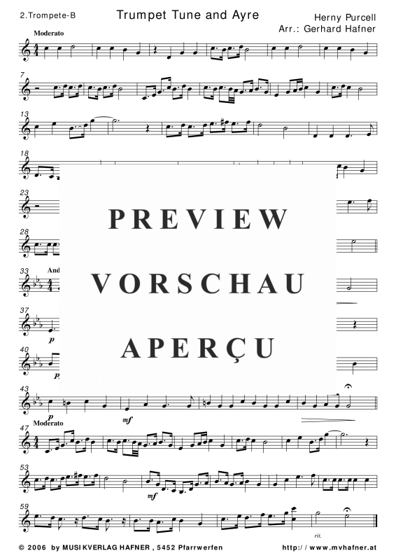 Produktgalerie: Seite 10 von 11 Trumpet Tune and Ayre, , (Blechbläser Quintett)