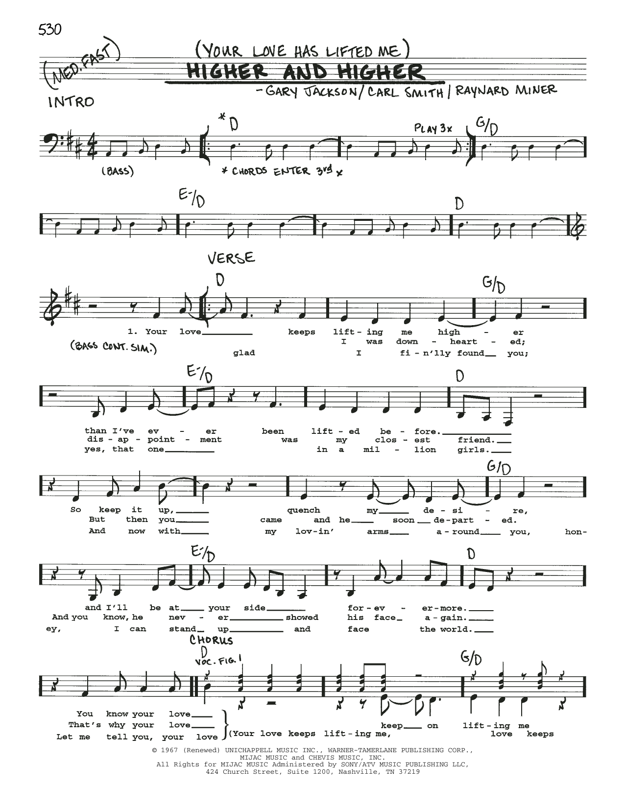 Produktbild zu: (Your Love Has Lifted Me) Higher And Higher