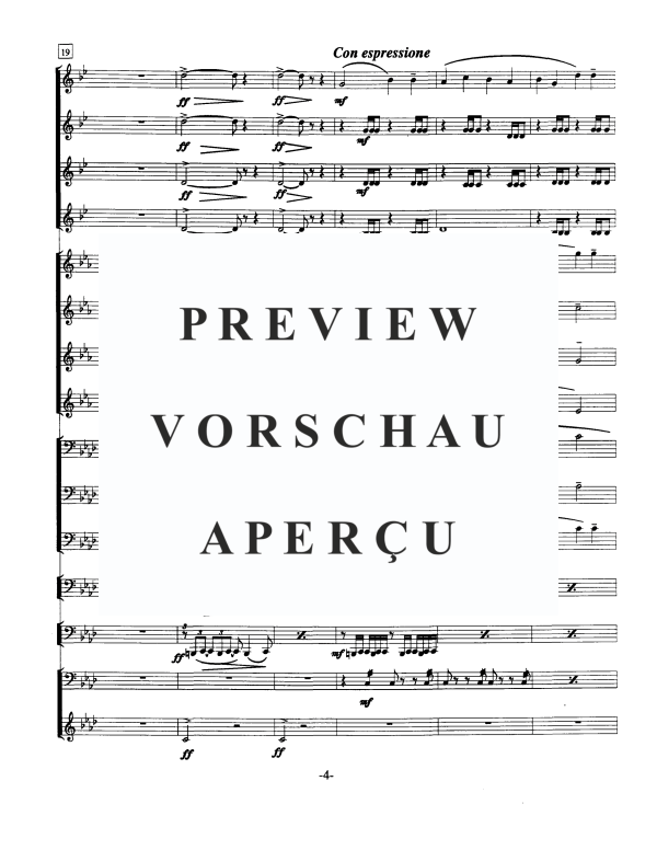 Product gallery: Page 6 of 11 Ent'racte to Act IV from "Khovantschina", , Brass Ensemble