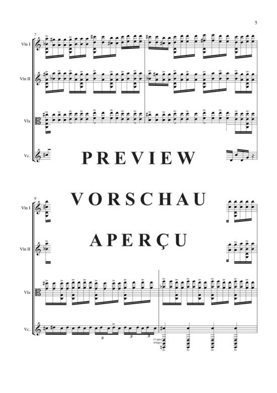 Produktgalerie: Seite 6 von 21 Four Aphoristic Inventions , , (Streicherquartett)