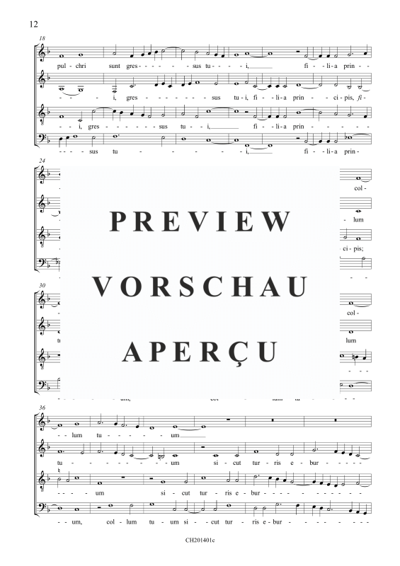 gallery: Quam pulchri sunt, , (Gemischter Chor)