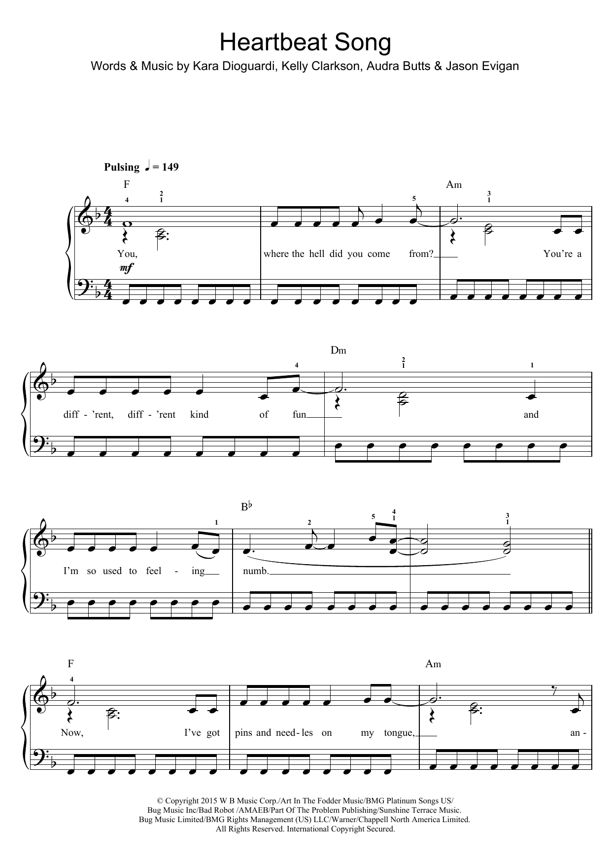 Produktbild zu: Heartbeat Song