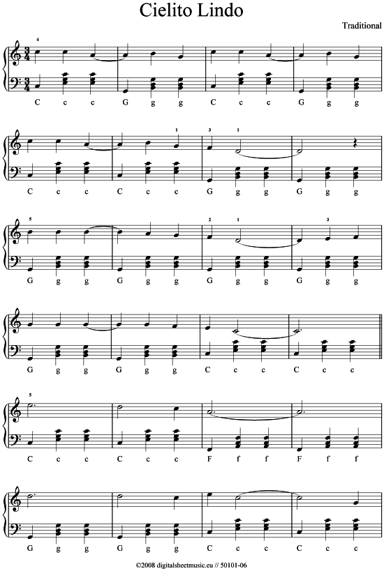 Product picture to: Cielito Lindo Traditional