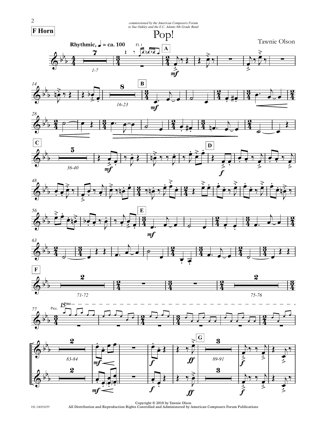 Product picture to: Pop! - French Horn (Divisi)