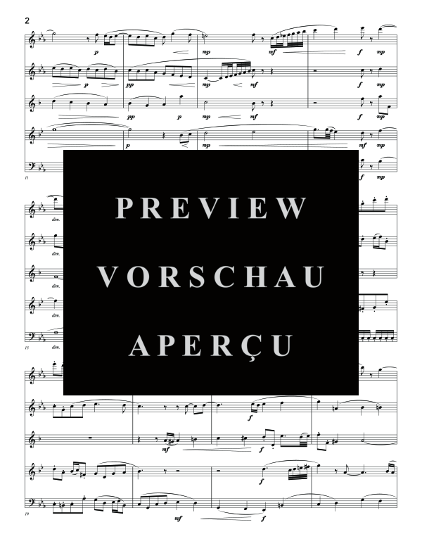 Produktgalerie: Seite 6 von 11 Incursion, , (Holzbläser Quintett)