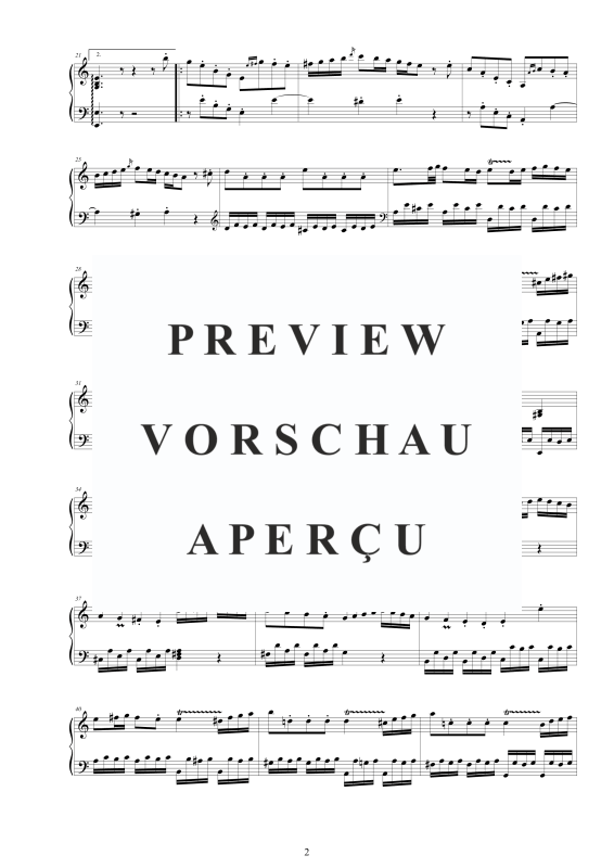 Produktgalerie: Seite 3 von 10 Cembalo Sonate Nr. 4 in A-Moll, Op.4, , Cembalo/Klavier Solo