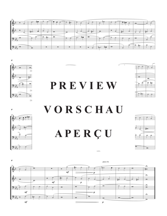Produktgalerie: Seite 3 von 15 Zwei Madrigale Vol. 6, , (2xTrompete in B/C, Horn in F, Posaune)