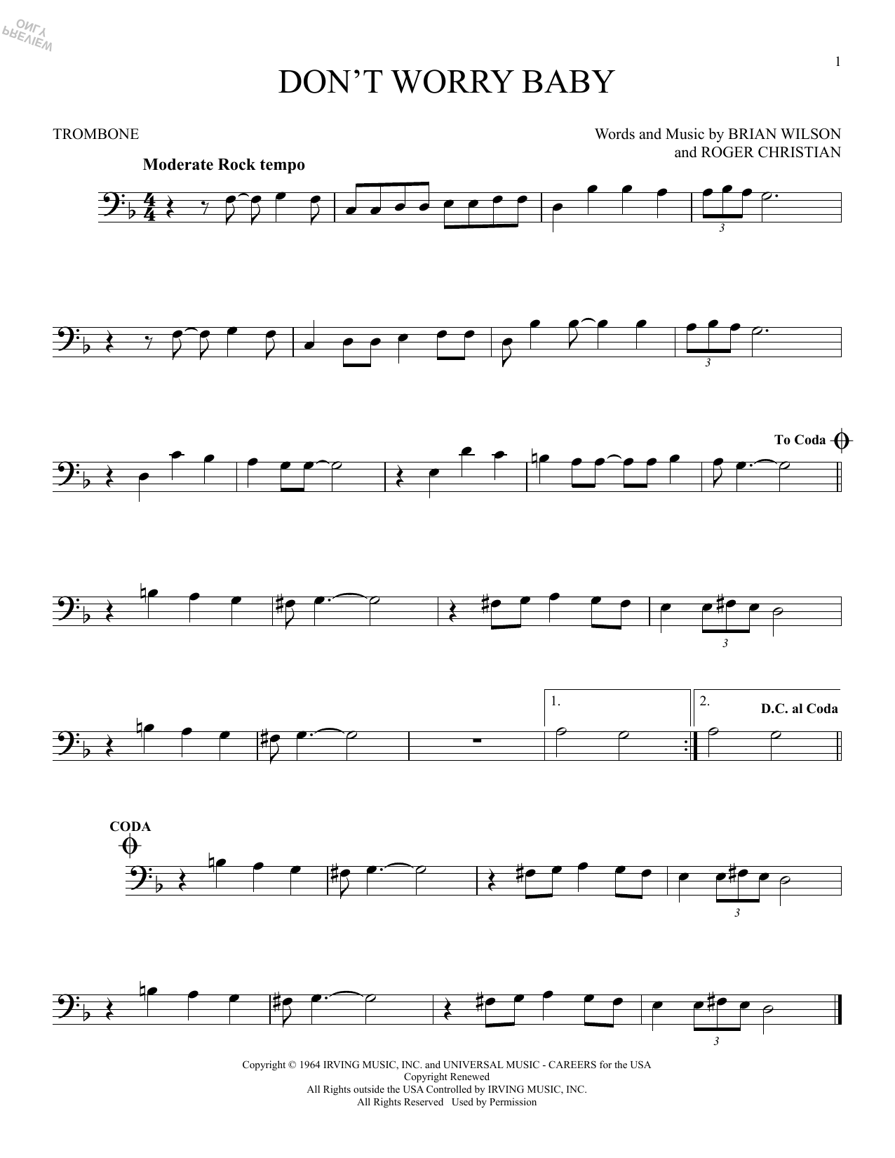 Product gallery: Page 1 of 1 Don't Worry Baby, The Beach Boys