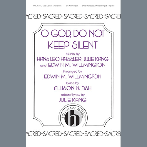 cover: O God, Do Not Keep Silent, Edwin M. Willmington, Chor