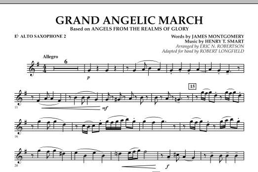 Product picture to: Grand Angelic March - Eb Alto Saxophone 2