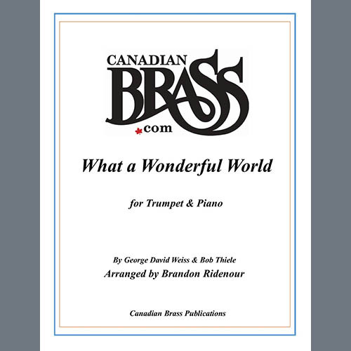 cover: What A Wonderful World, Canadian Brass, Horn, Klavier
