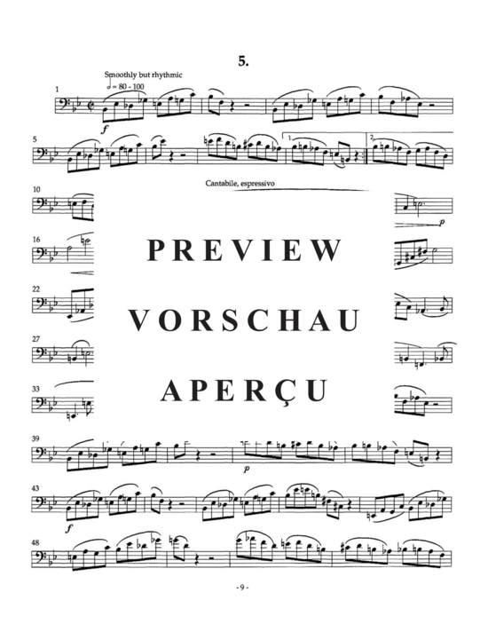Product gallery: Page 12 of 21 Twenty-five Characteristic Etudes , , (Tuba Solo)