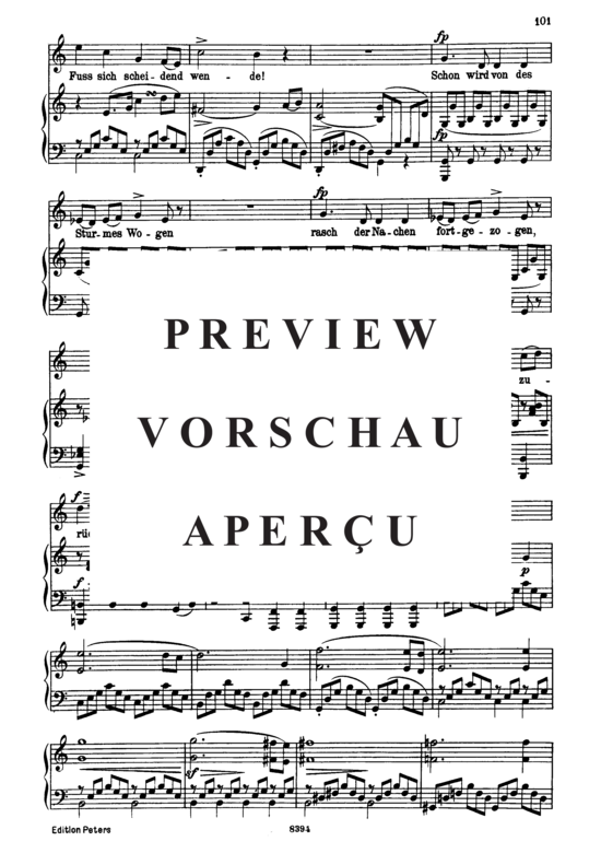 gallery: Auf dem Strom D.943 , , (Gesang hoch + Klavier)