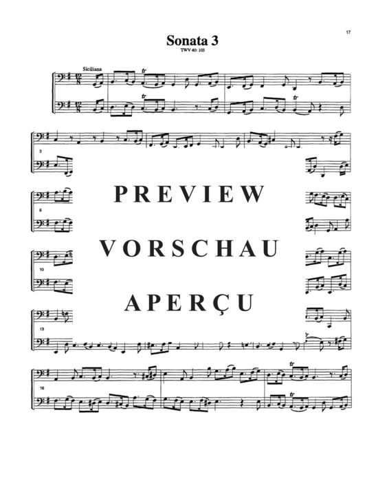 Produktgalerie: Seite 19 von 21 Sechs Sonaten Duette , , (Tuba Duett)