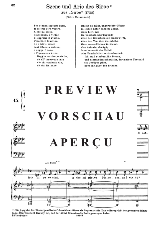 Product gallery: Page 2 of 5 Son stanco, ingiusti numi, , Alto Solo and Piano