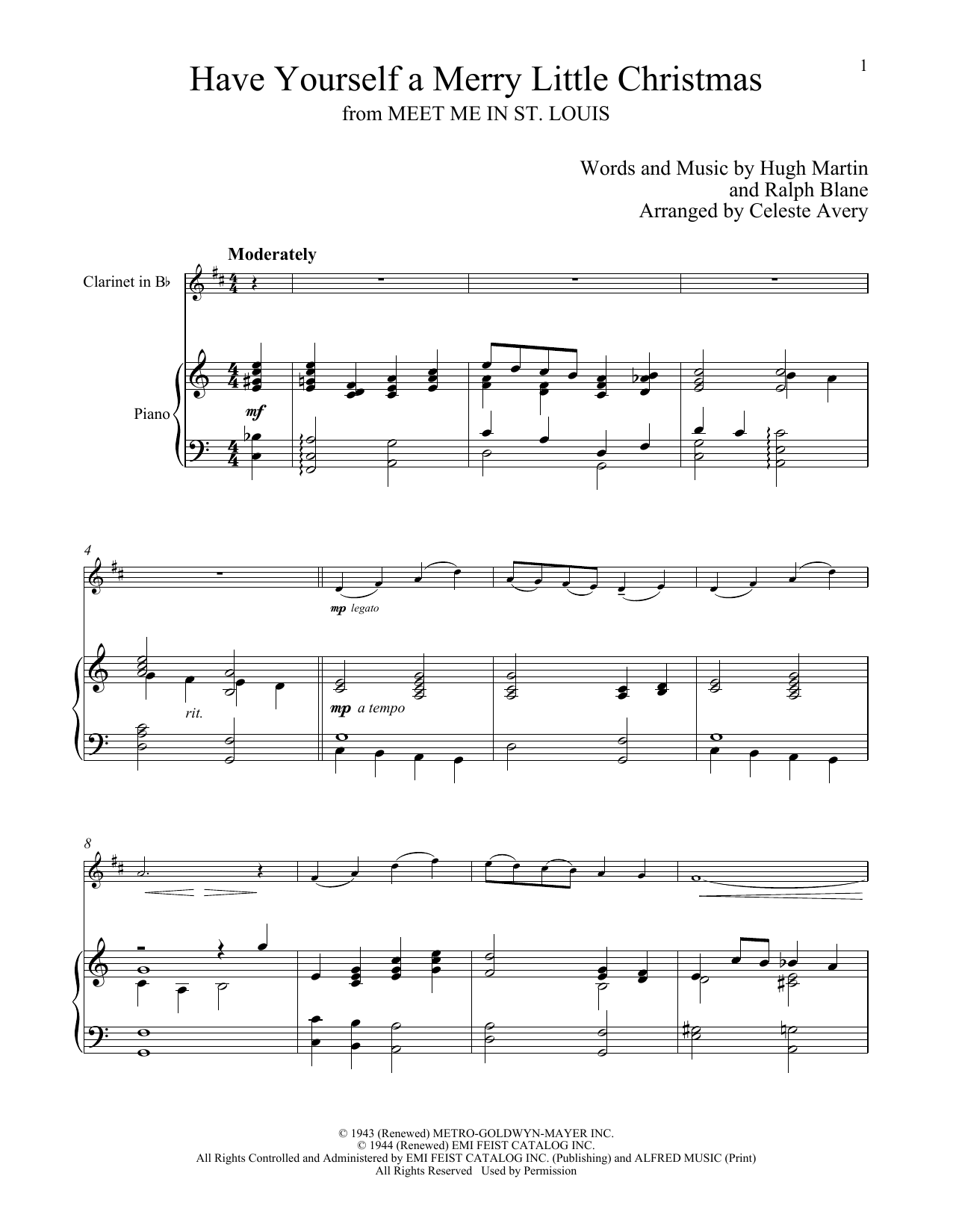 Product gallery: Page 1 of 1 Have Yourself A Merry Little Christmas, Ralph Blane