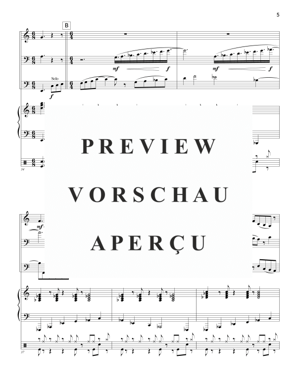 Produktgalerie: Seite 9 von 11 Intrepideedoodah, , (Ensemble Trompete, Euphonium, Tuba, Klavier und Drum Set)
