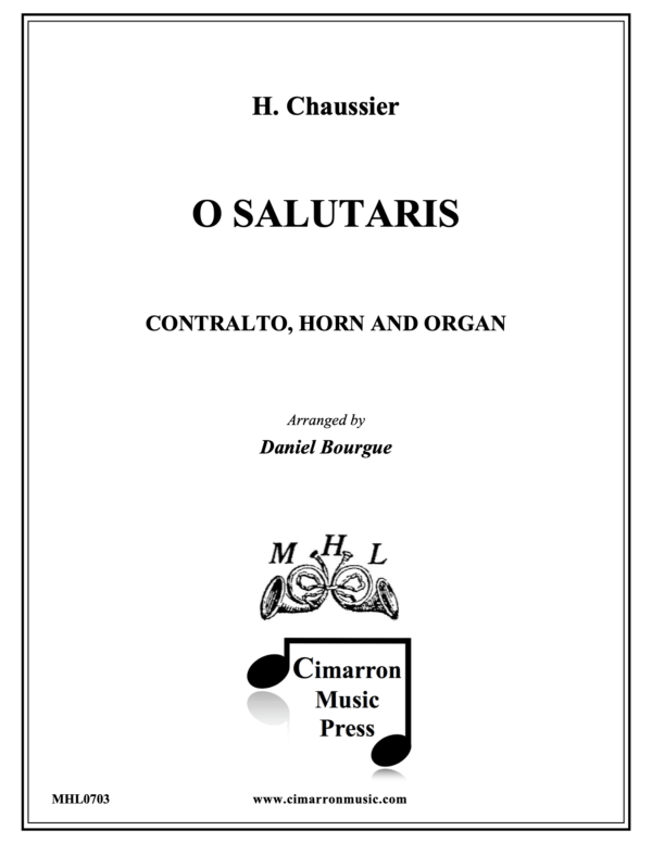 cover: O Salutaris, , Contra-Alto, Horn and Organ