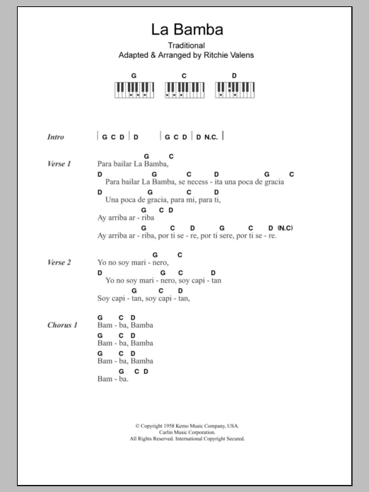 Product gallery: Page 1 of 1 La Bamba, Los Lobos