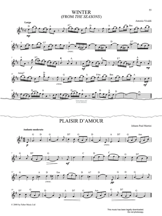 Product gallery: Page 1 of 1 Winter (from 'The Four Seasons'), Antonio Vivaldi