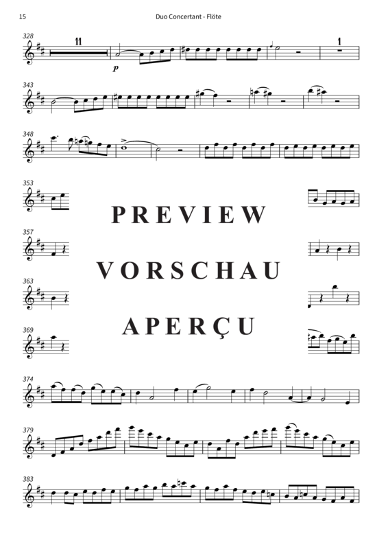 Product gallery: Page 65 of 66 Duo Concertant - op 103, pour Flute et Piano , , (flute + piano)