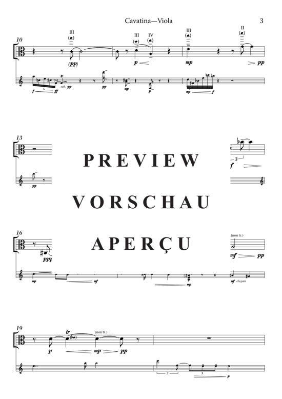 Product gallery: Page 9 of 11 Cavatine , , (viola + piano)