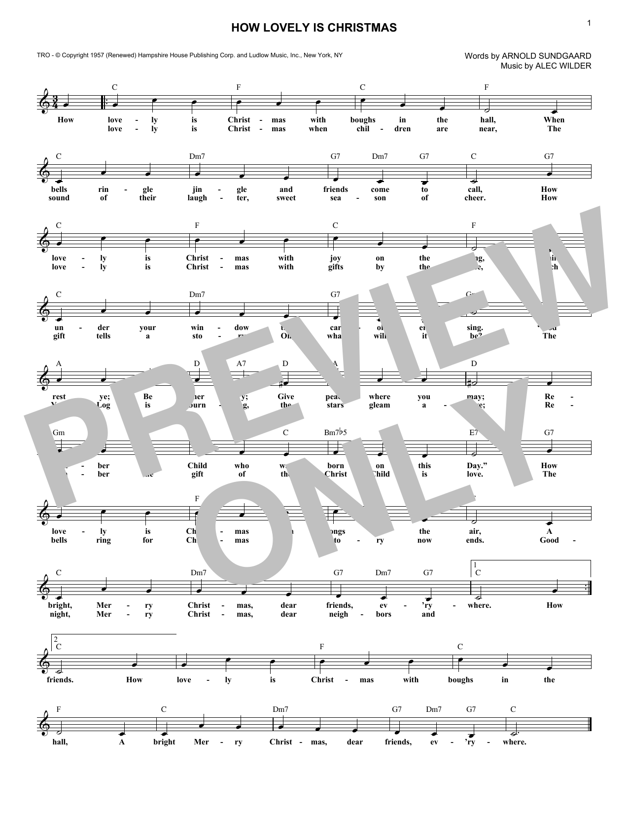 Produktbild zu: How Lovely Is Christmas