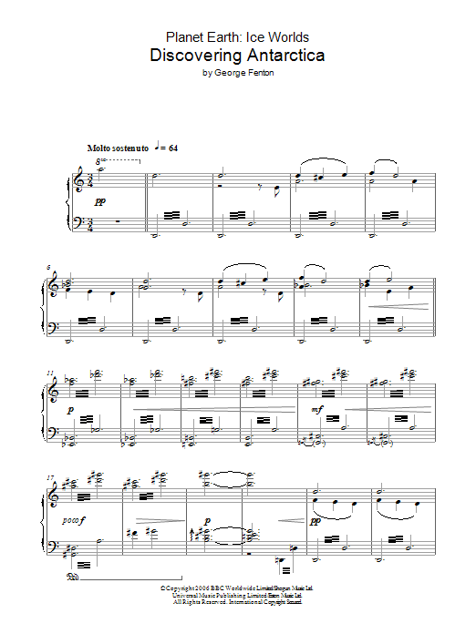 Produktbild zu:  Planet Earth: Discovering Antarctica - George Fenton