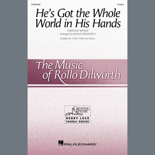 Produktbild zu: He's Got The Whole World In His Hands (arr. Rollo Dilworth)