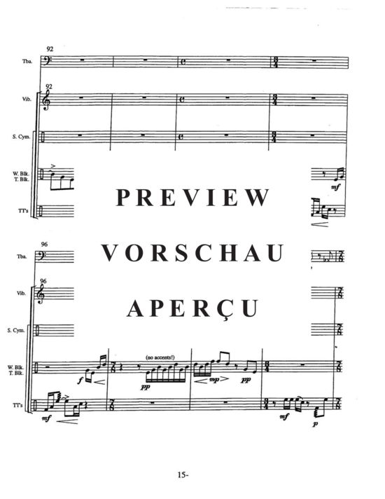 Produktgalerie: Seite 19 von 21 Duo Fantasia , , (Tuba Solo + Percussion)