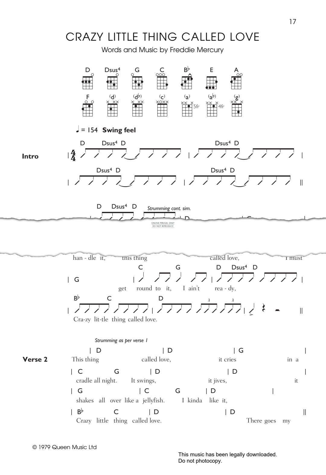 Product gallery: Page 1 of 1 Crazy Little Thing Called Love, Queen