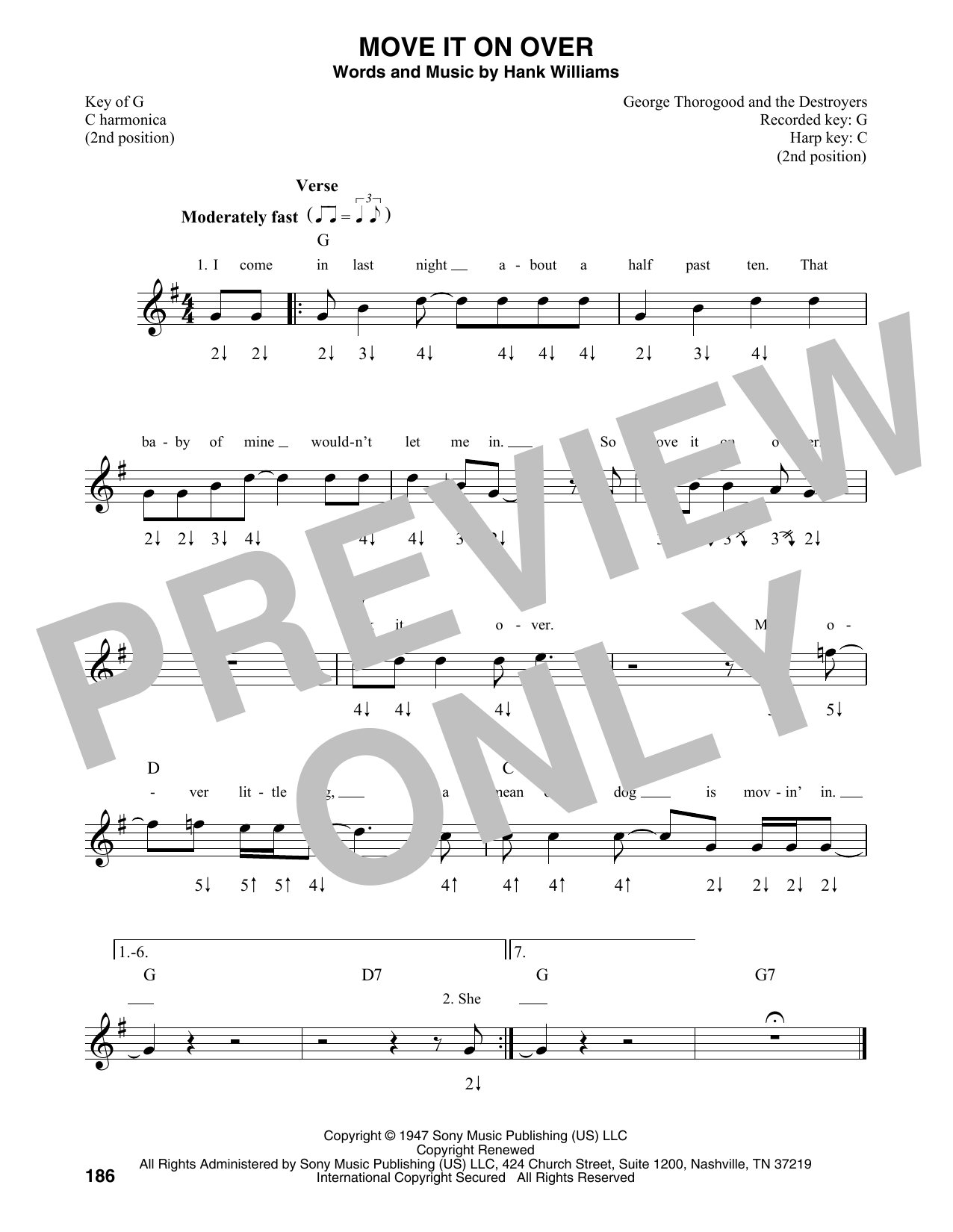 Product gallery: Page 1 of 1 Move It On Over (from King Of The Hill), Travis Tritt with George Thorogood