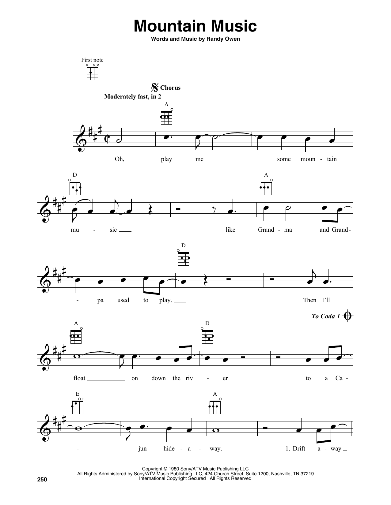 Product gallery: Page 1 of 1 Mountain Music, Alabama