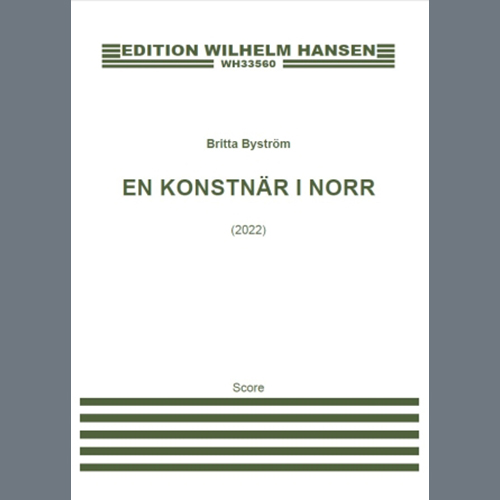 cover: En Konstnar I Norr, Britta Byström, Gesang, Klavier