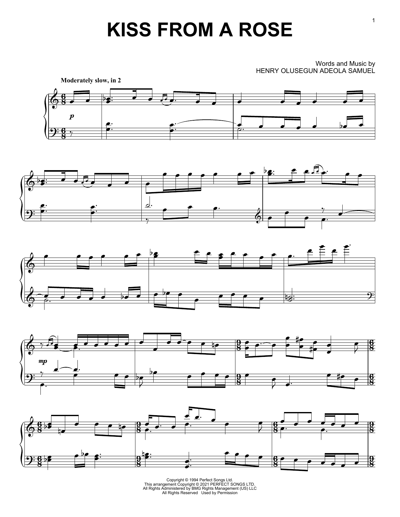 Produktbild zu: Kiss From A Rose [Classical version]