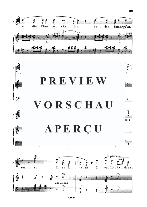 Produktgalerie: Seite 4 von 9 Me co al altar di venere, , Tenor und Klavier