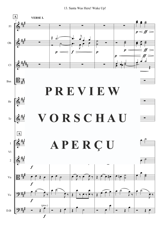 Produktgalerie: Seite 3 von 11 Santa Was Here! Wake Up!, , Kammer Orchester