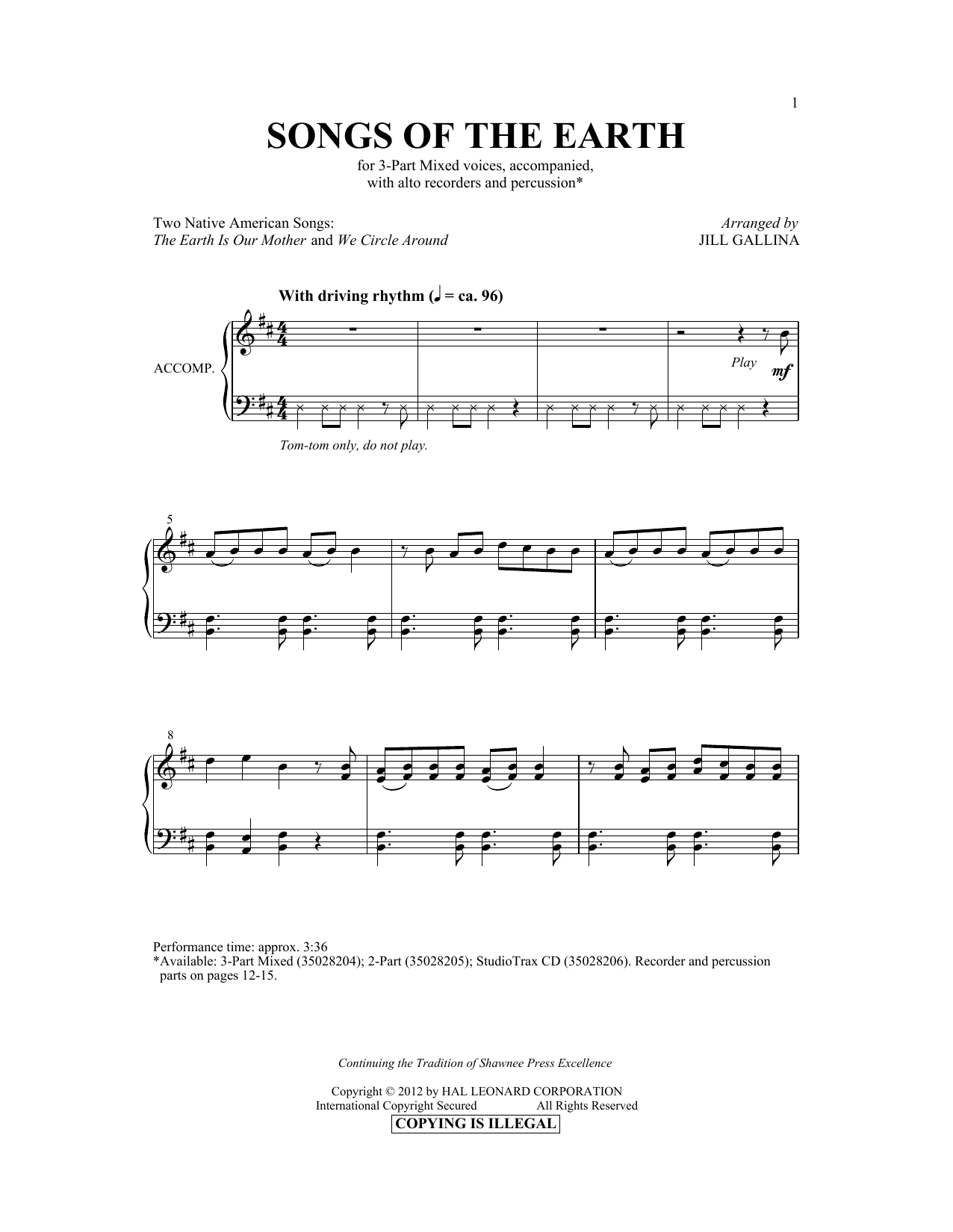 Produktbild zu: The Earth Is Our Mother